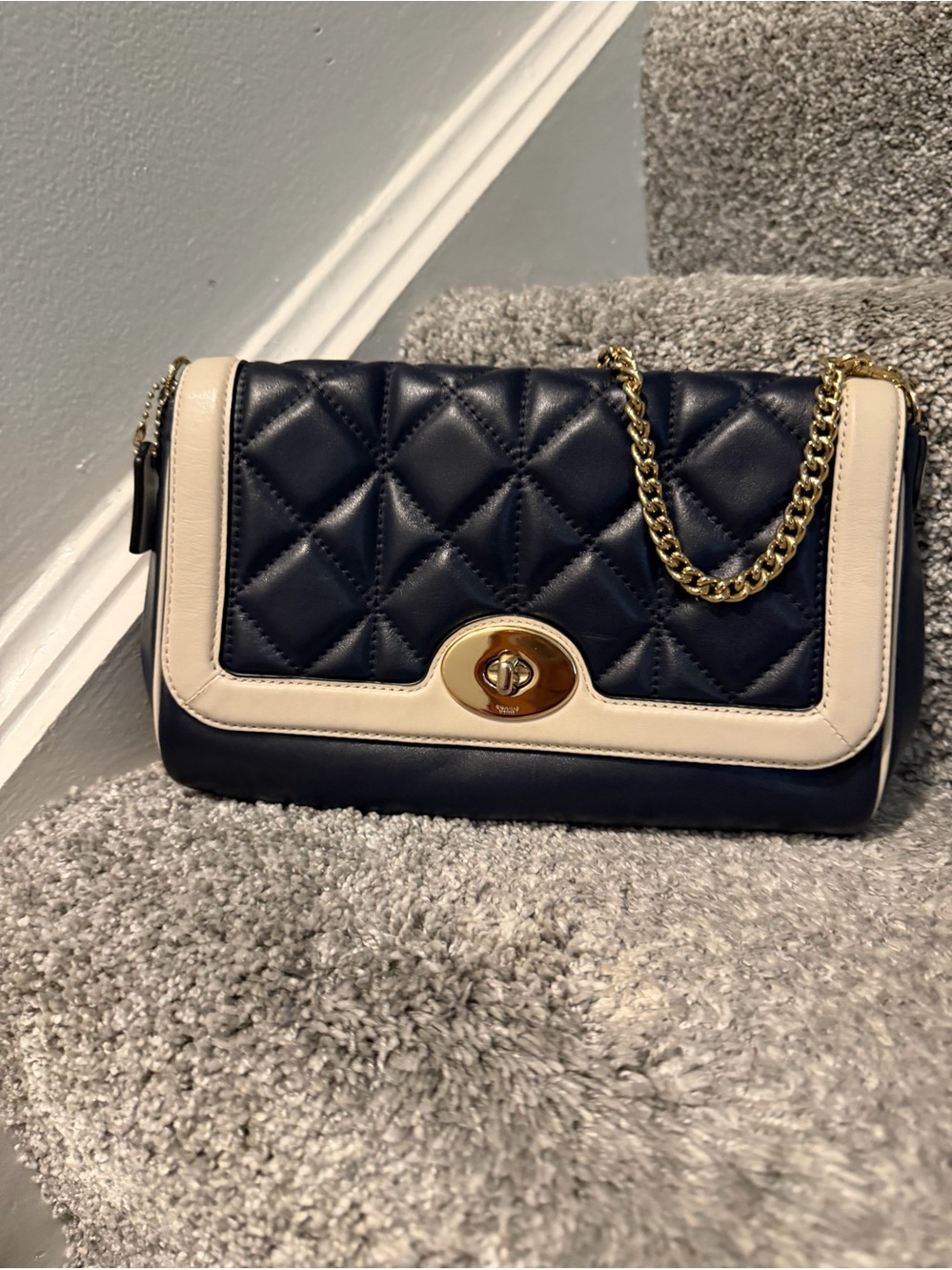 Coach Ruby Crossbody in Quilted Calf Leather